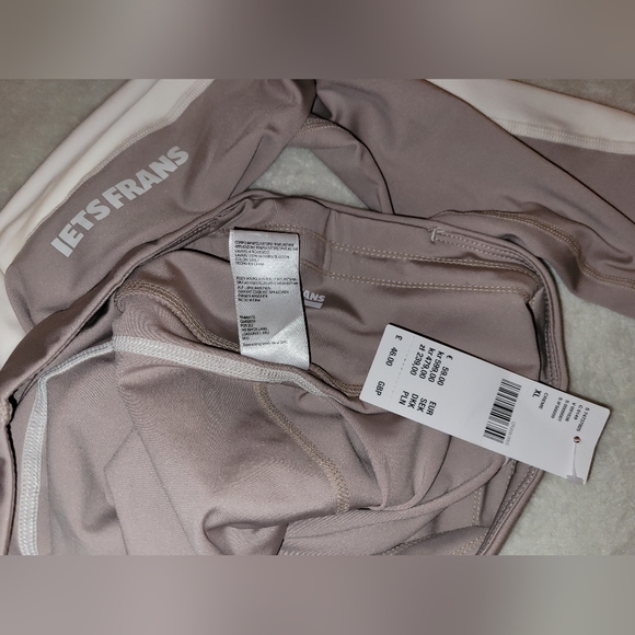 URBAN OUTFITTERS iets frans SPORT top & leggings SET - Picture 12 of 16